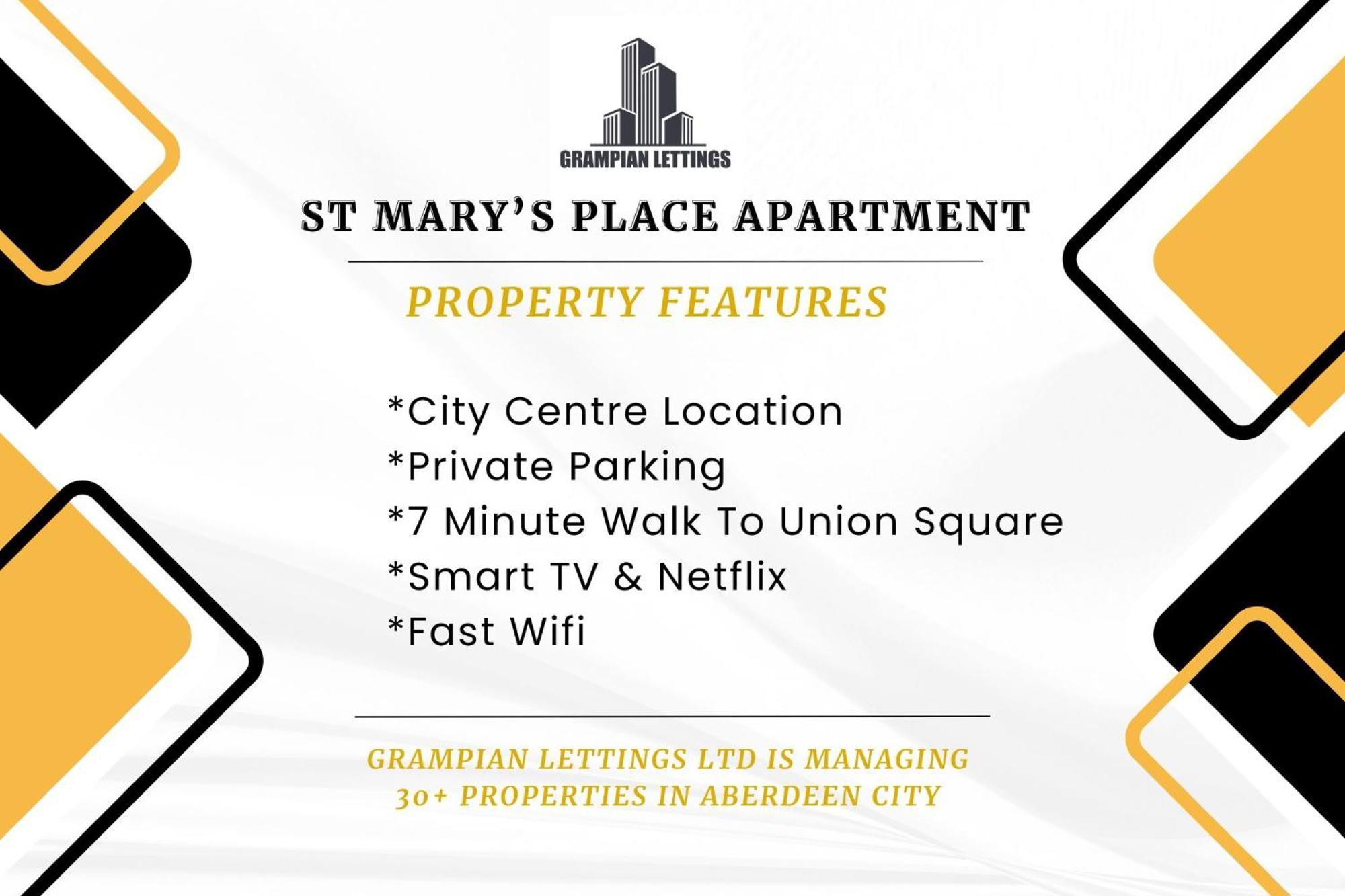 Apartment St Marys Place - Grampian Lettings Aberdeen